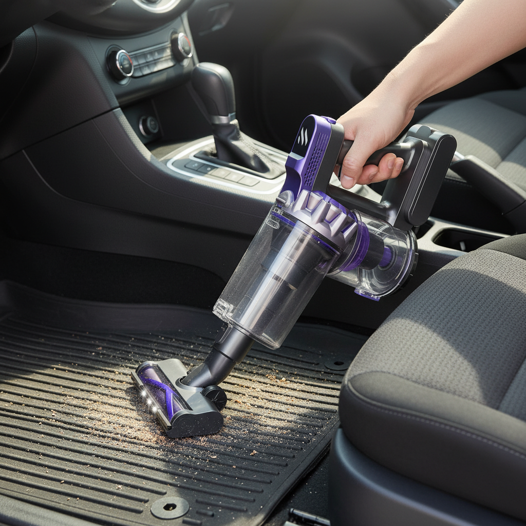 Vacuum Cleaning Car
